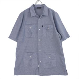 HABAND Guayabera 半袖 キューバシャツ M 古着 【メール便可