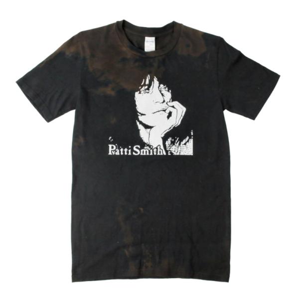 パティスミス　PATTI SMITH 　Tシャツ　ブリーチ  古着 【メール便可】 [9020859...