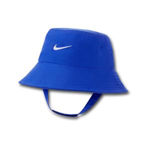 ベビー ナイキ UVカット バケットハット Nike Bucket Hat Infant UPF40+ 赤ちゃん 帽子　青白 BA828｜hooptown