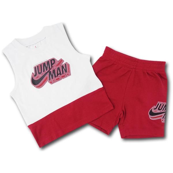 ベビー ジョーダン ノースリーブ＆ハーフパンツ セットアップ Jordan Infant Set キ...