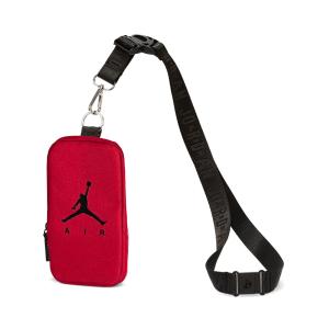 ジョーダン ネックストラップ ポーチ パスケース Jordan Lanyard Pouch ランヤード 携帯入れ　赤黒 DB137