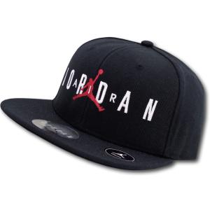 ジュニア ジョーダン スナップバックキャップ Jordan Snapback Cap キッズ 帽子　黒白赤  KC767