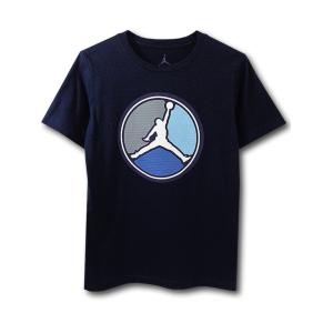 ジュニア ジョーダン Ｔシャツ Jordan T-Shirt キッズ トップス　紺白青 LL583｜hooptown