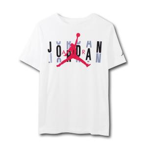 ジュニア ジョーダン Ｔシャツ Jordan T-Shirt キッズ トップス　白赤黒 LL674｜hooptown