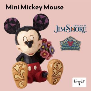 ミッキーマウス グッズ 置物 おもちゃ ジムショア ディズニー フラワー ブーケ ミッキー JIM SHORE 誕生日 プレゼント ギフト｜hoowlet