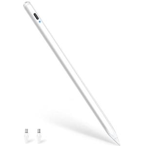 タッチペン 多機種対応 iPad ペン タブレット ペン 高感度 極細 磁気吸着機能対応 USB-C充電式 スタイラスペン ipad/iph