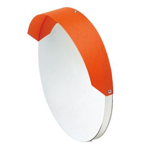 丸型 アクリル製  HPA-丸50オレンジ 日本製ガレージミラー