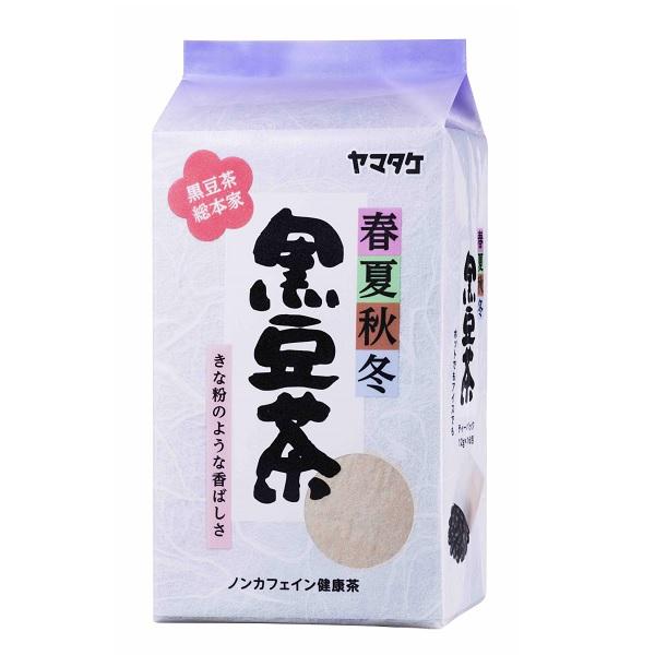 全国 送料無料 黒豆茶 春夏秋冬  192g（12g×16包）ヤマタケ　カフェイン0