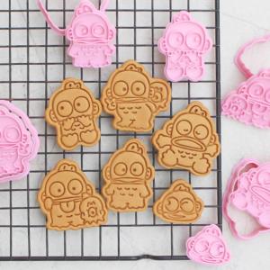 6枚入り ちいかわ クッキー型 クッキー型抜き ビスケットDIY焼き型