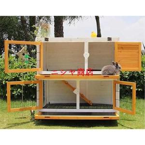 猫かご 家庭用 屋外 ペットヴィラ ウサギ ケ...の詳細画像2