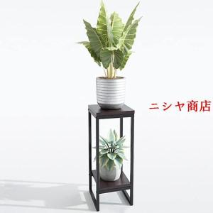 プランタースタンド アイアン 20KG耐荷重 フラワーラック 北欧 花棚 植物棚 防サビ 鉢置き 組み立て簡単 花台 収納 玄関 庭 園芸 メンテナンス