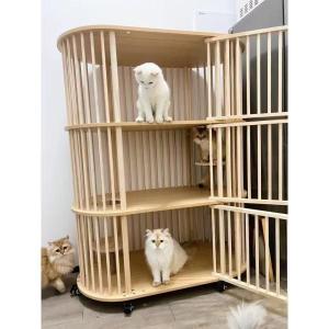 ペットケージ 猫ケージ 猫ハウス キャットハウ...の詳細画像4
