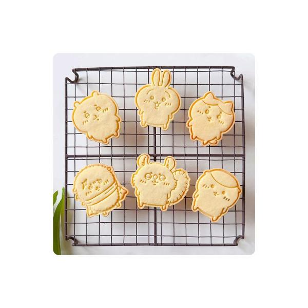 8点セット ちいかわ クッキー型 うさぎ ハチワレ 子供 クッキー型抜き ビスケットDIY焼き型 製...