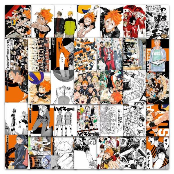 ハイキュー!! グッズ ステッカー 108枚 入り 漫画原稿 風 シール 日向 影山 及川 木兎 マ...