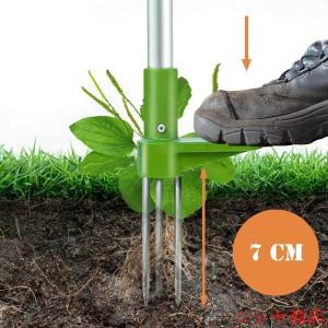 草抜き 草取り道具 立ったまま 草取り器 長柄...の詳細画像4