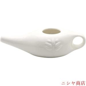 ヨガ ネティポット セラミック製 衛生的 鼻洗...の詳細画像1