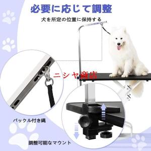 トリミングテーブル 油圧式 大型犬/中型犬/小...の詳細画像3