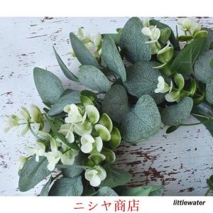 グリーンリース ナチュラルリース 造花 壁掛け...の詳細画像3