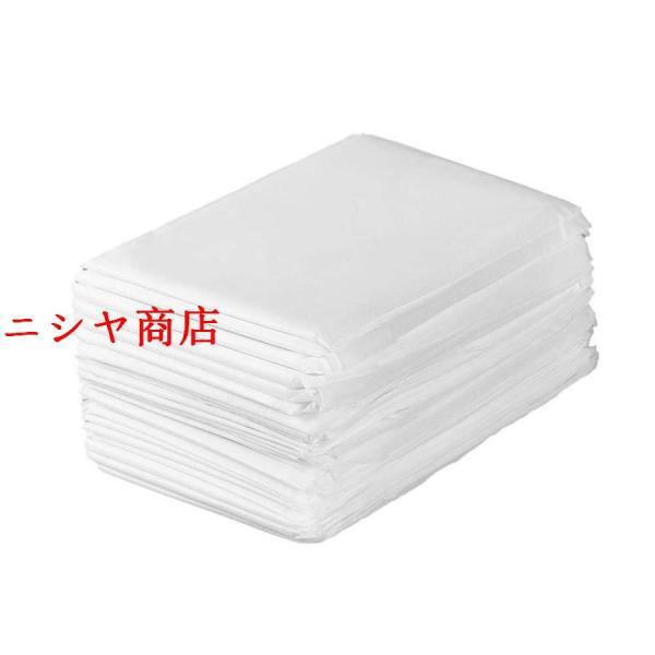 100枚入り 使い捨てシーツ 不織布シーツ 幅80cm×長さ180cm 不織布生地 ディスポシーツ ...
