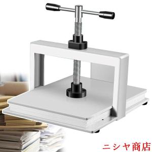 製本機 業務用 A4/A3 手動製本プレス機 平坦化機 卓上手動紙圧縮プレス ハンドプレス機 高圧圧着機 本平打ち機 学校用 製本事務用品 紙類やお札や財務伝票を平坦