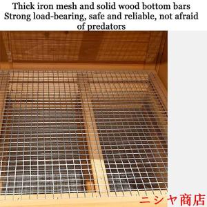 木製 鶏小屋 屋外 耐候性 大型 鶏かご 6羽...の詳細画像4