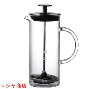 ミルクフォーマー 手動 ふわふわミルク泡立て器ミルク泡立て器手動 プロ ミルクフローサー コーヒーカプチーノ カフェラテ コンパクト プレゼント