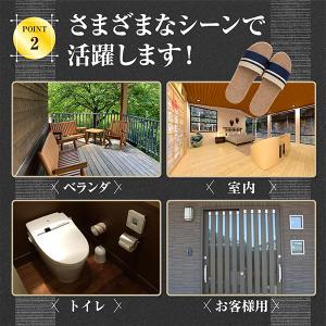 スリッパ ルームシューズ サンダル 麻 メンズ...の詳細画像4