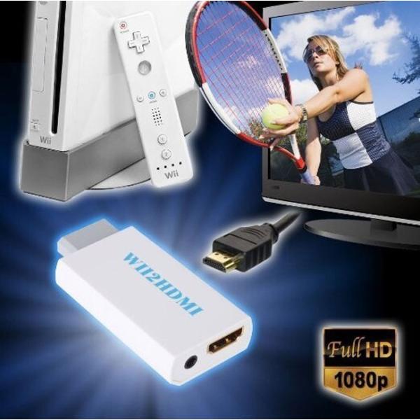 WIITO HDMIコンバーター、WIIシグナルを720P、 1080Pに変換 HOP-WHTI20...