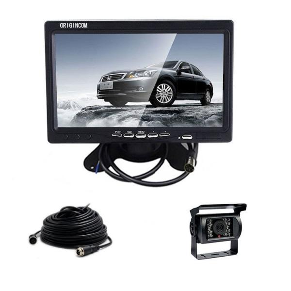 SHARP CCDレンズ 24V対応 トラック バス 重機 バックカメラシステム モニター解像度アッ...