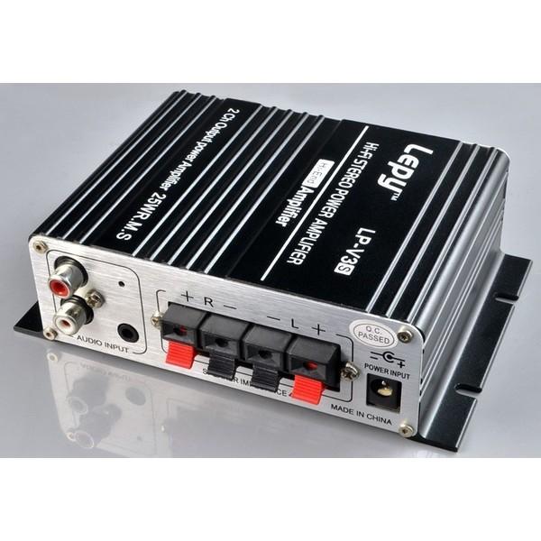 コンパクトデジタルアンプ LEPY LP-V3S 25W×2 高音質 デジモノ TDA8566チップ...