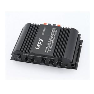 LEPY 高品質 重低音 HIFI デジタルアンプ 2×40Wのメイン出力 (電源付き) HOP-1...