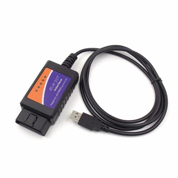 ELM327 OBD2 スキャンツール  For　 Windowsパソコン USBインターフェース ...