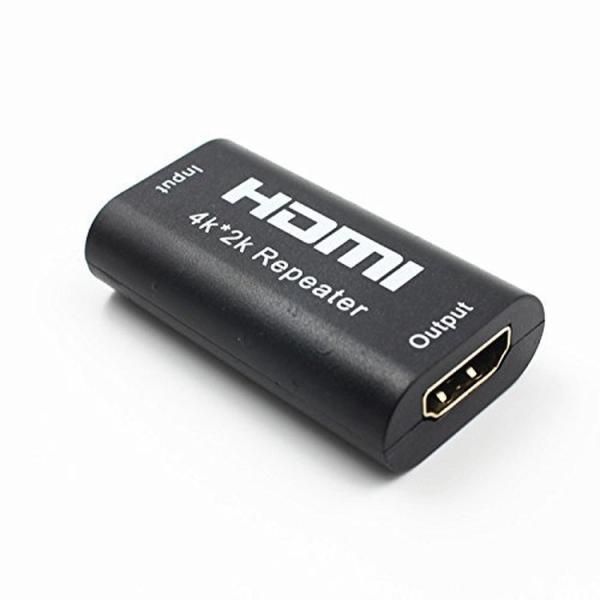 HDMIリピーター 3D 4K対応 電源不要 HDMIケーブルを最大40M延長 HDMI中継コネクタ...