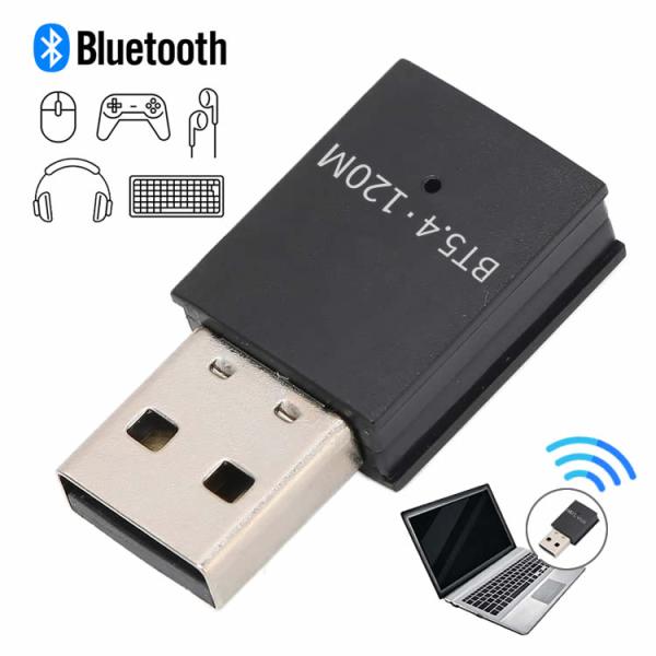 Bluetoothアダプタ Bluetooth5.4対応 遠距離 理論120m 複数デバイス接続 ワ...