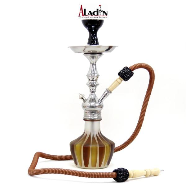 シーシャ パイプ Aladin ROY 3 BROWN 42cm shisha hookah