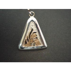 インディアンジュエリー ペンダントトップ シルバー925×ターコイズ