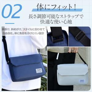 ショルダーバッグ メンズ カバン サコッシュ ...の詳細画像5