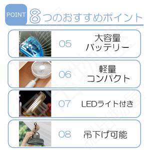 扇風機 df-809 【グリーン】 4段階 大...の詳細画像4