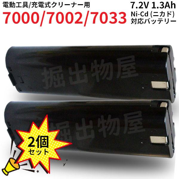 マキタ対応 充電式 クリーナー 4071D 4073D 対応バッテリー 7.2V 1.3Ah 2個セ...