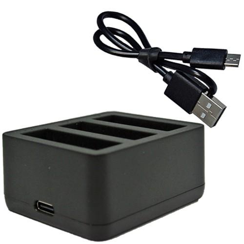 充電器(USBタイプ 3個同時充電） Osmo Action 対応 コード 06595