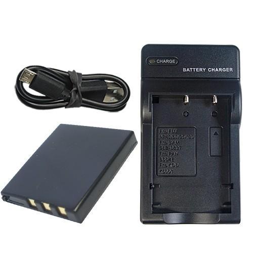 充電器セット カシオ（CASIO) NP-30 互換バッテリー ＋ 充電器（USB）