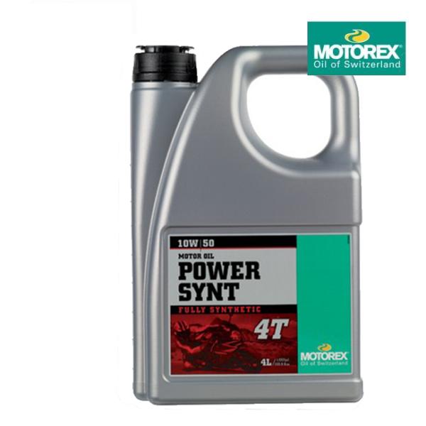在庫有 バイク用 エンジンオイル モトレックス パワーシント 4T MOTOREX POWERSYN...