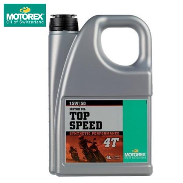 モトレックス トップスピード MC 4T MOTOREX TOPSPEED MC 4T 15W50 ...