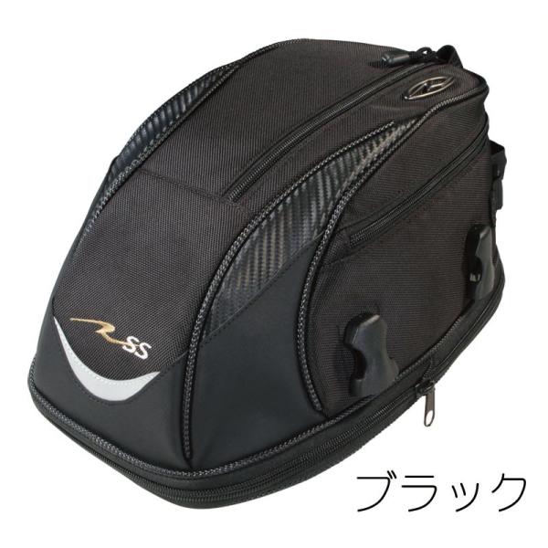 【ラフ&amp;ロード】 RR9001 SSテールバッグ [ブラック] 【ROUGH&amp;ROAD[ラフアンドロ...