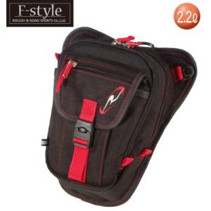 【ラフ&amp;ロード】 RR9452　F-ホルスター [ブラック×レッド] 【ROUGH&amp;ROAD】[BG...