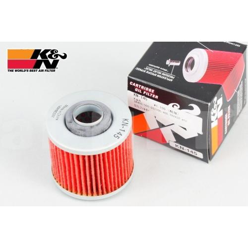 K&amp;N ケイアンドエヌ 製 オイルフィルター KN-145 SR400 SR500 SRX400 S...