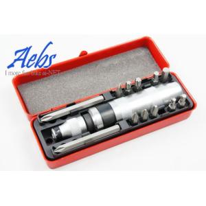 6ヶ月保証付 Aebs(エービス) ショックドライバーセット メタルケース入り aiNET 爆買