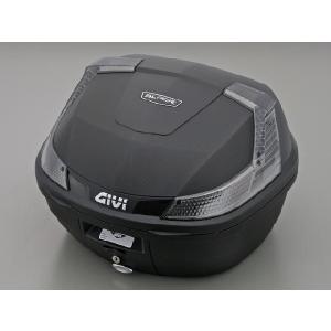 送料無料 GIVI ジビ リアボックス バイク用 ボックス モノロックケース B37NTD TECH 未塗装ブラック 黒 78038