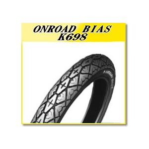 DUNLOP（ダンロップ） K98 リア 3.00-16 4PR WT チューブタイヤ オン