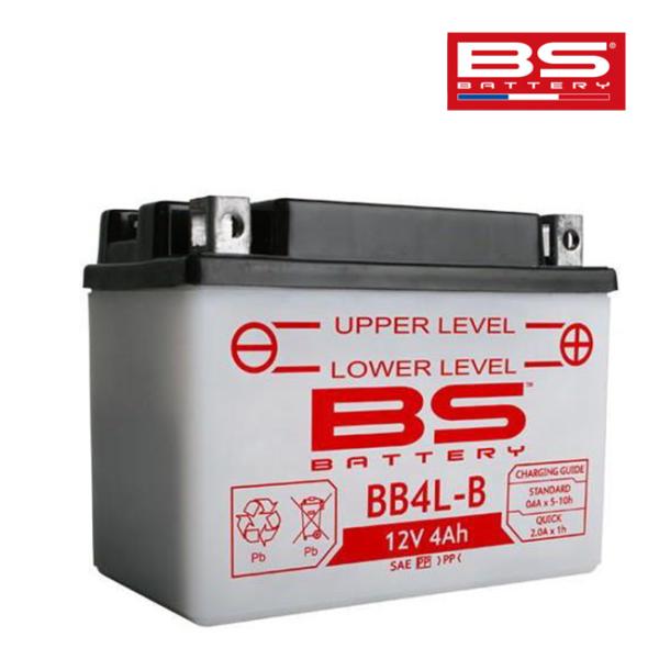 大特価品 BSバッテリー BB4L-B (YB4L-B GM4-3B FB4L-B)互換 バイクバッ...